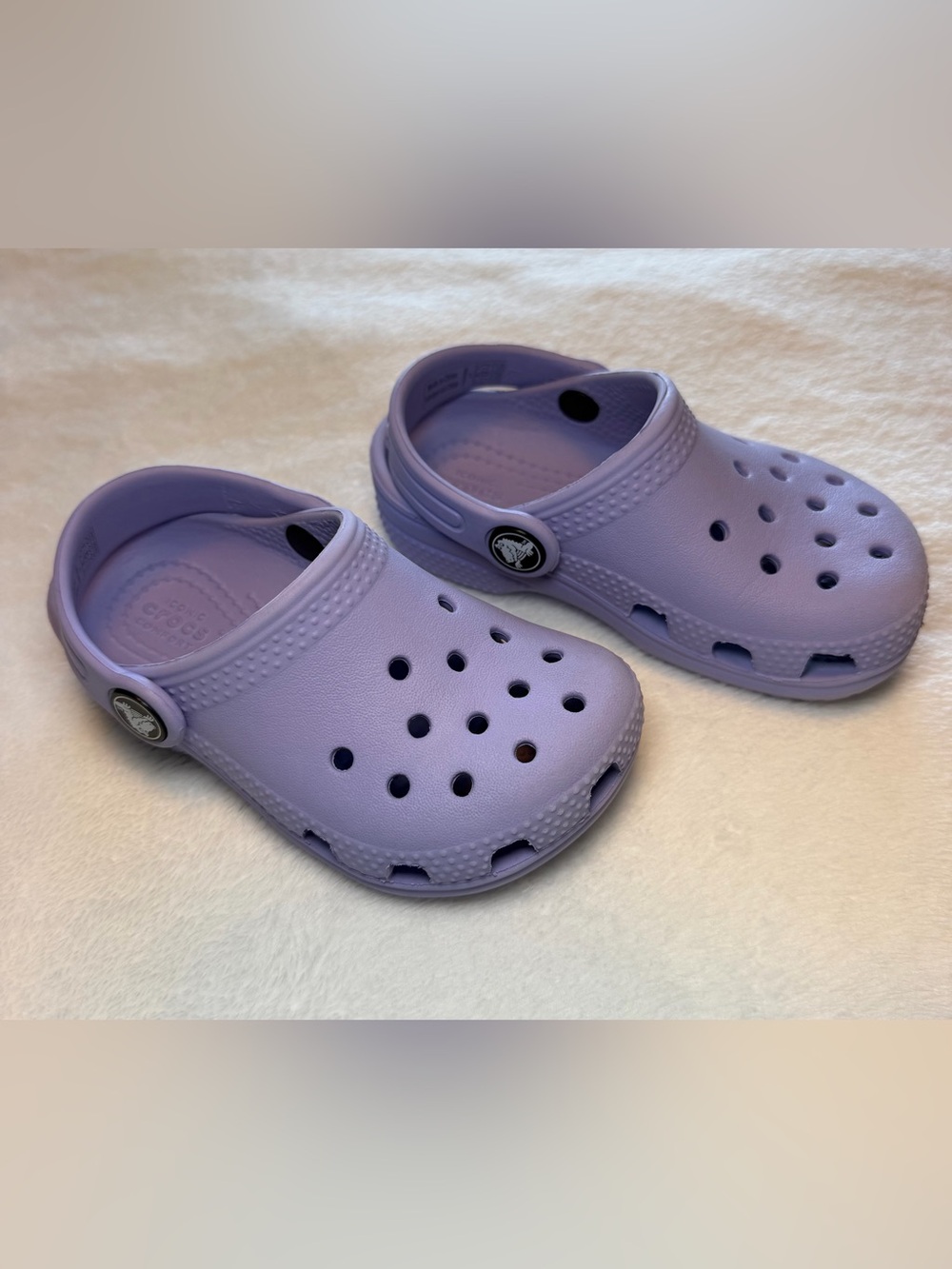 Crocs Classic Clogs Lavender Purple Kids Toddler Size C7